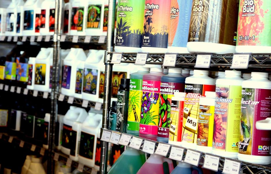 Fertilizers in store
