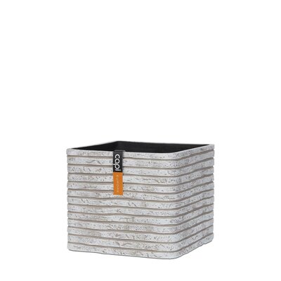 Planter Square Row 11X11X11 Ivory
