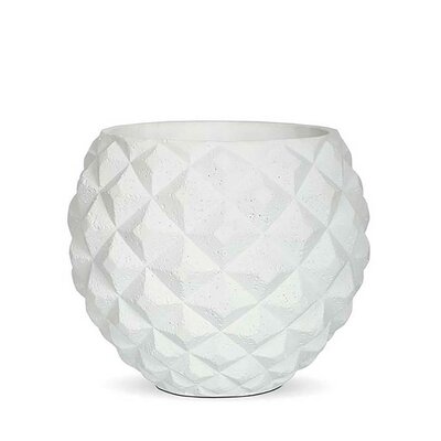 Vase Ball 18X15 White