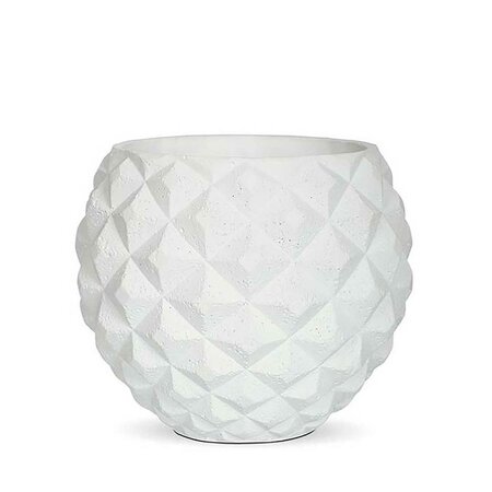 Vase Ball 22X18 White