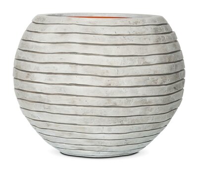 Vase Ball Row Nl 40X32 Ivory