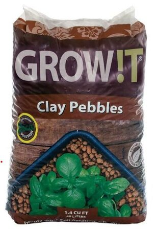 Grow!t Hydroton Clay Pebbles