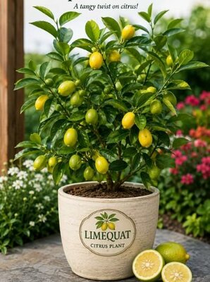 Limequat Citrus Plant