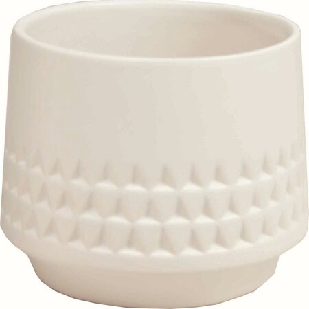 White Oslo Dolomite Pot