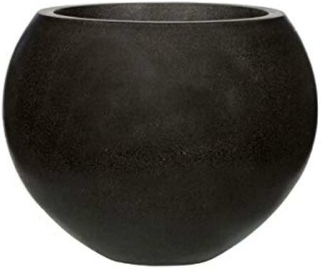 Vase Ball Ii 61X50 Black