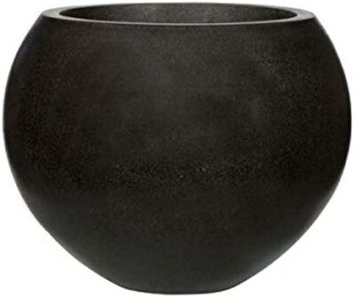 Vase Ball Ii 61X50 Black