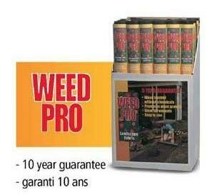 Landscape Fabric  Weedpro 10 Year