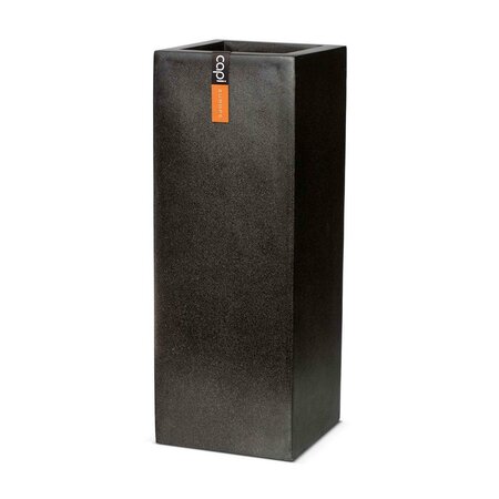 Planter rectangle Lux 35x35x78 black