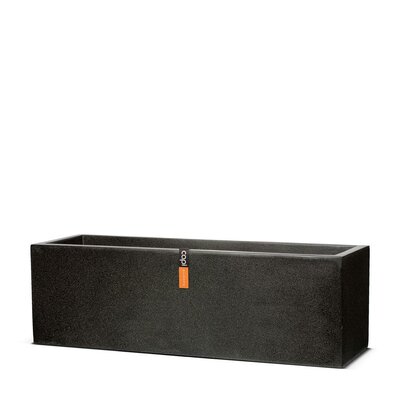 Planter Rectangle Low Ii 88X28X28 Black