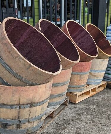 1/2 Wine Barrel - image 1