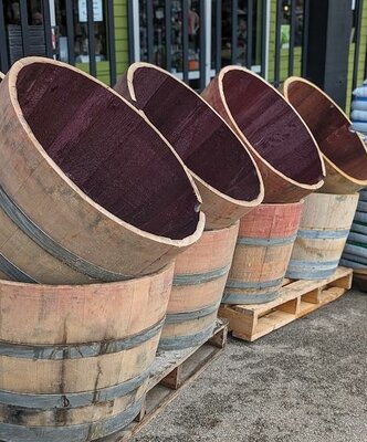 1/2 Wine Barrel - image 1