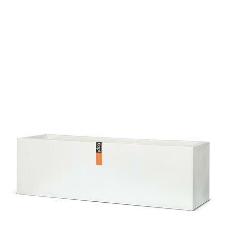 Planter Rectangle Low Ii 88X28X28 White